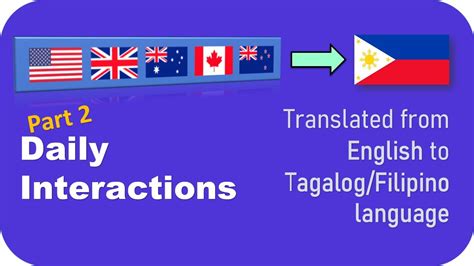 interchange in tagalog|Interaction in Tagalog.